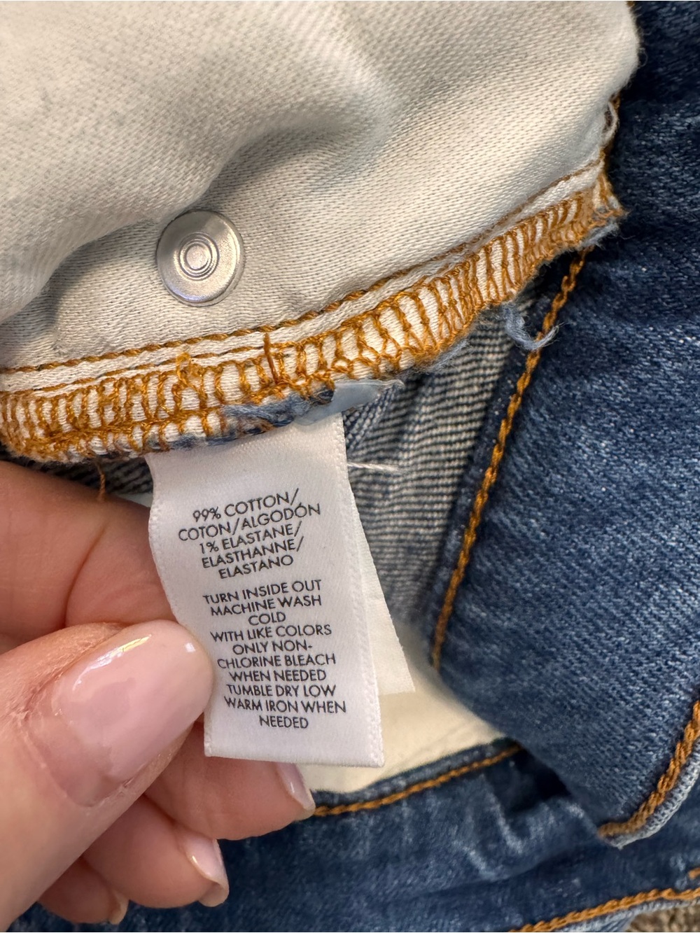 Loft Woman’s The Kick Cropped High Rise Jeans Size 28/6 Medium Wash - Picture 10 of 13
